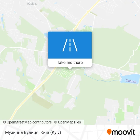 Карта Музична Вулиця