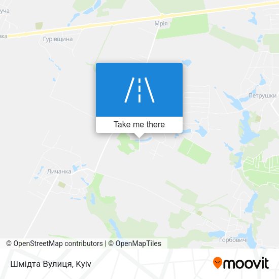 Шмідта Вулиця map