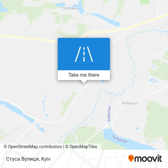 Карта Стуса Вулиця