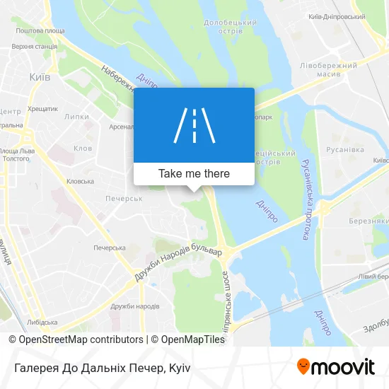 Карта Галерея До Дальніх Печер