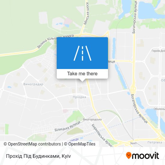 Прохід Під Будинками map