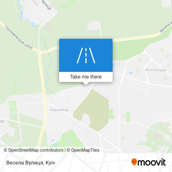 Весела Вулиця map