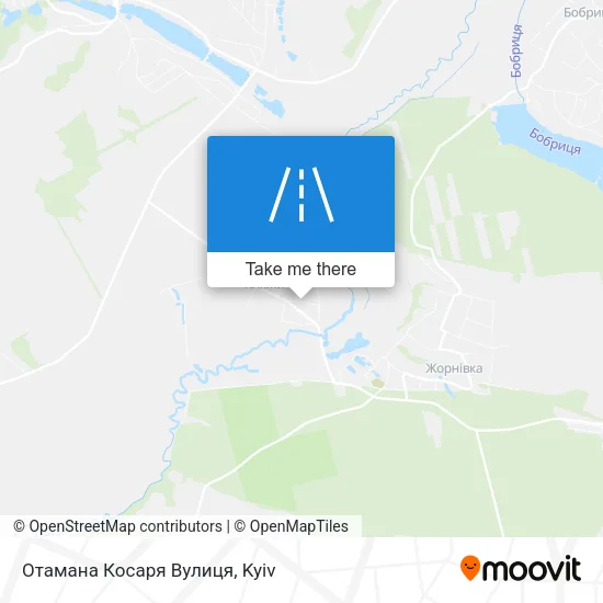 Карта Отамана Косаря Вулиця