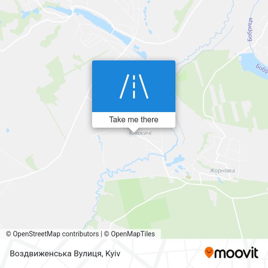 Воздвиженська Вулиця map
