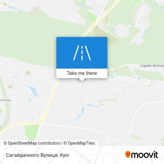 Сагайдачного Вулиця map