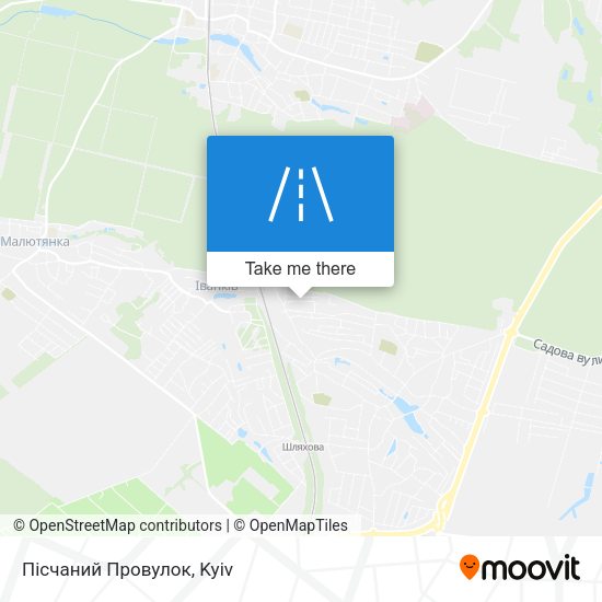 Пісчаний Провулок map