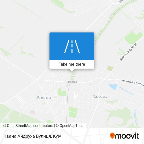 Івана Андруха Вулиця map