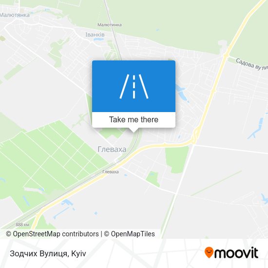 Зодчих Вулиця map