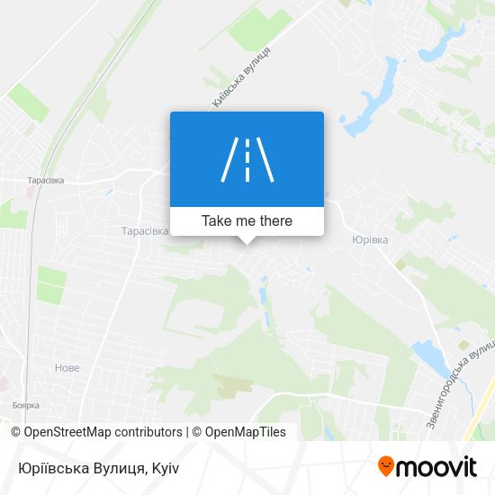 Юріївська Вулиця map