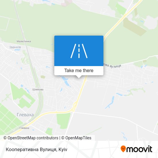 Кооперативна Вулиця map