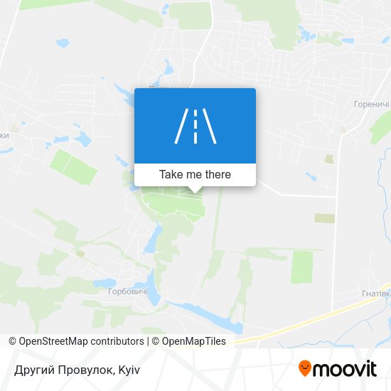 Карта Другий Провулок