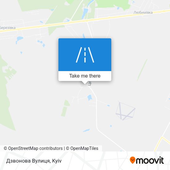 Дзвонова Вулиця map