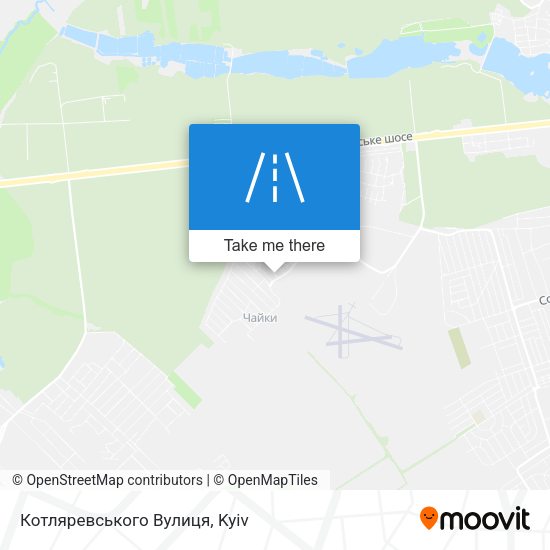 Котляревського Вулиця map