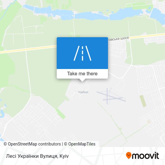 Лесі Українки Вулиця map