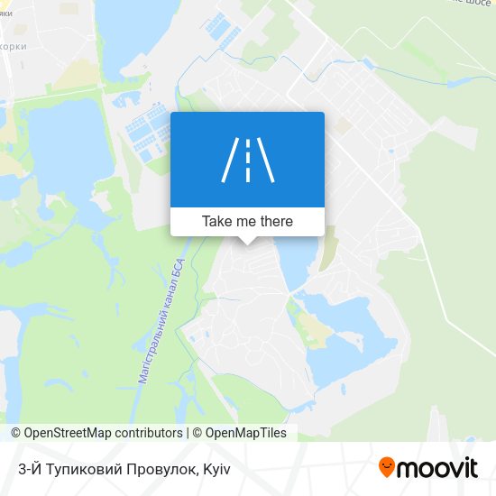 Карта 3-Й Тупиковий Провулок