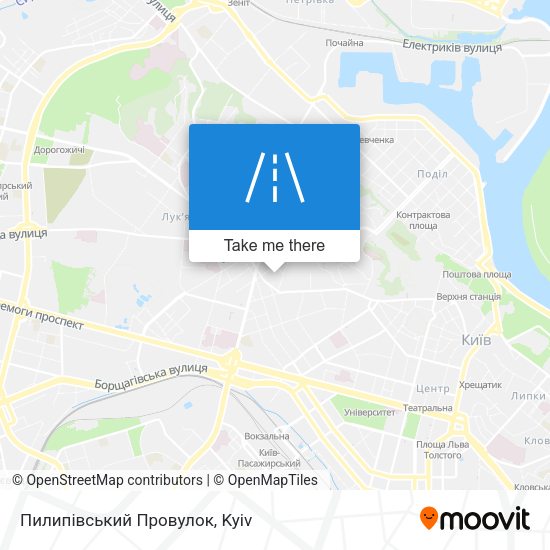 Пилипівський Провулок map