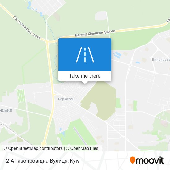 2-А Газопровідна Вулиця map