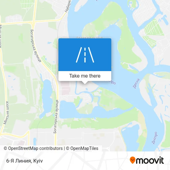 Карта 6-Я Линия