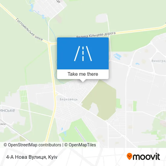 Карта 4-А Нова Вулиця