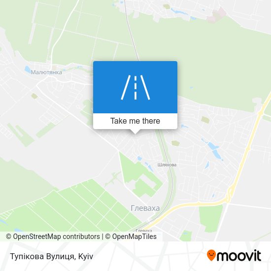 Тупікова Вулиця map