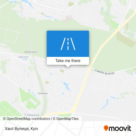 Хвої Вулиця map
