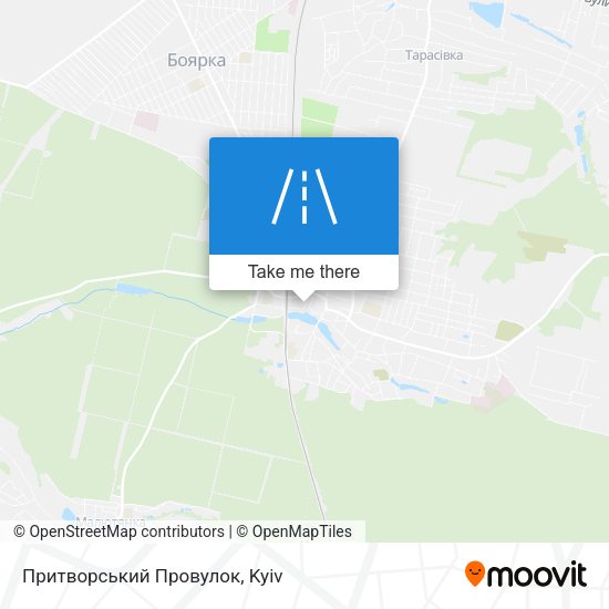 Притворський Провулок map