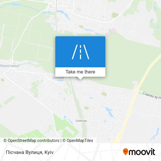Пісчана Вулиця map
