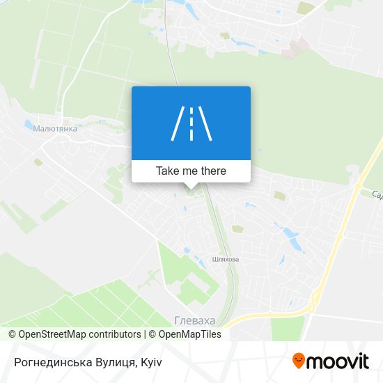 Рогнединська Вулиця map