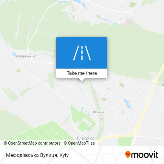 Мефодіївська Вулиця map