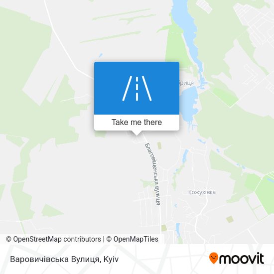 Варовичівська Вулиця map