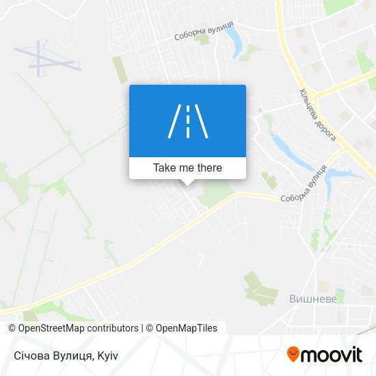 Січова Вулиця map