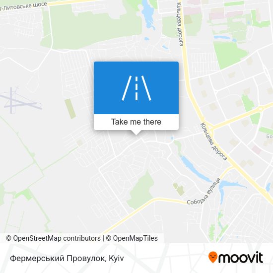 Фермерський Провулок map