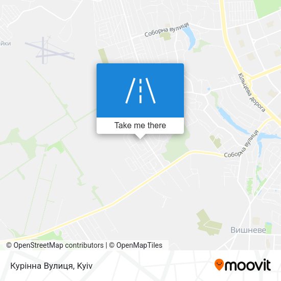 Курінна Вулиця map