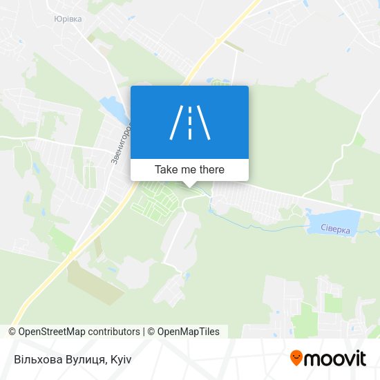 Вільхова Вулиця map