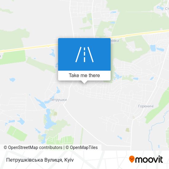 Петрушківська Вулиця map