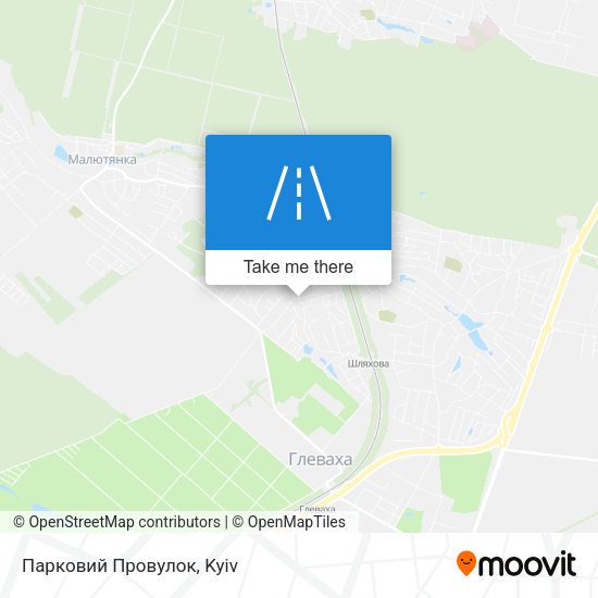 Парковий Провулок map