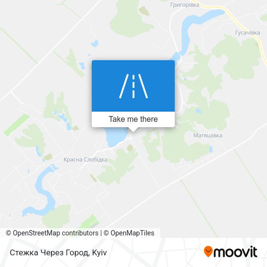 Карта Стежка Через Город