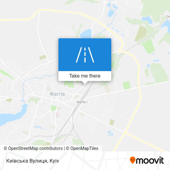 Київська Вулиця map