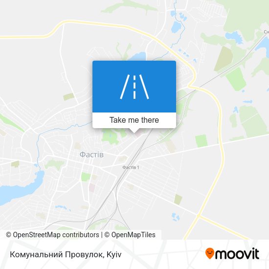 Комунальний Провулок map