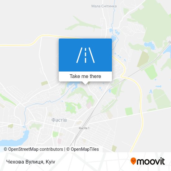Чехова Вулиця map