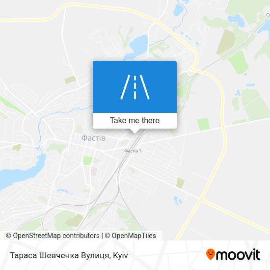 Тараса Шевченка Вулиця map
