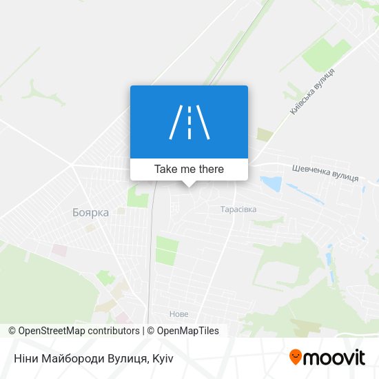 Ніни Майбороди Вулиця map