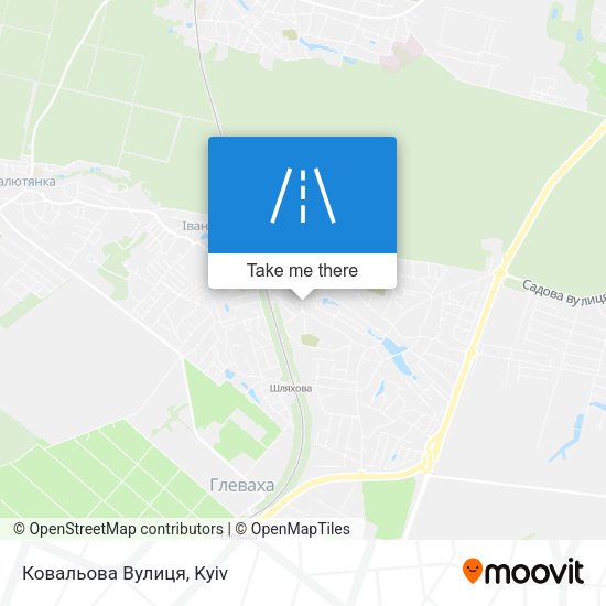 Ковальова Вулиця map