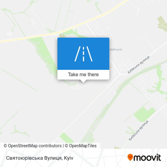 Святоюрівська Вулиця map