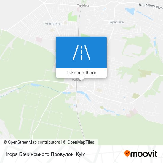 Ігоря Бачинського Провулок map