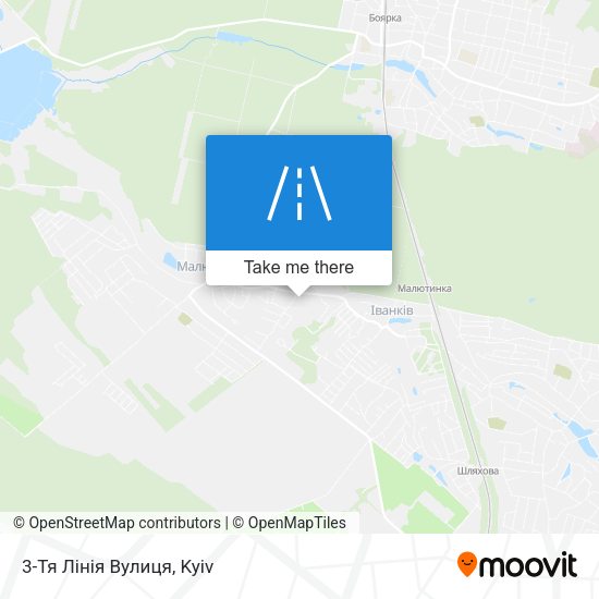 3-Тя Лінія Вулиця map
