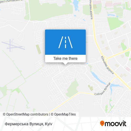 Фермерська Вулиця map