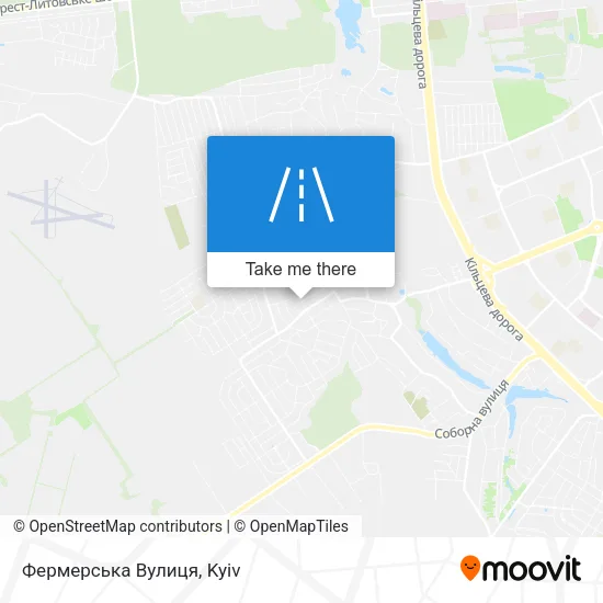 Карта Фермерська Вулиця