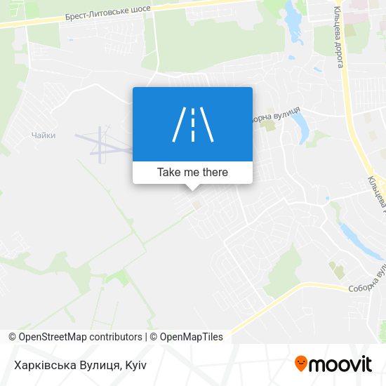 Харківська Вулиця map