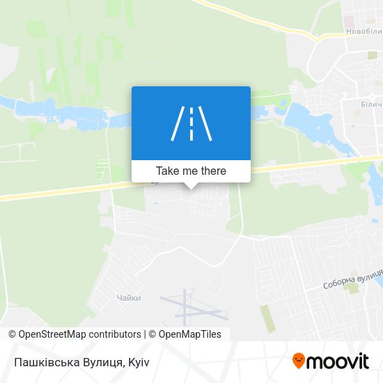 Пашківська Вулиця map